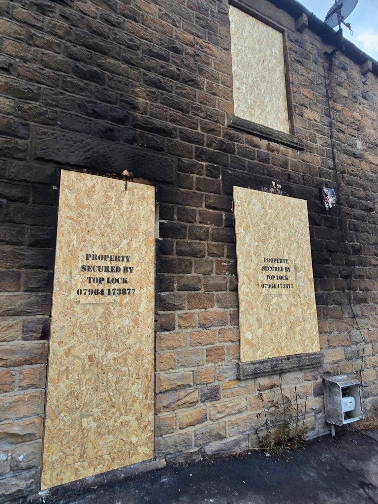 Emergency Boarding Up: Fire-Damaged Property in Barnsley thumbnail 3