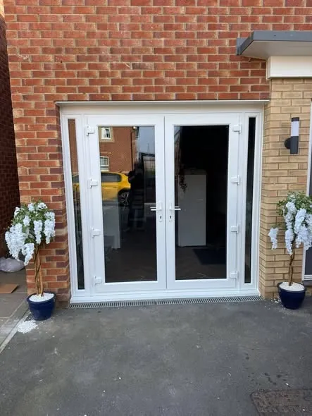 Garage Conversion: French Doors Installed in Cudworth